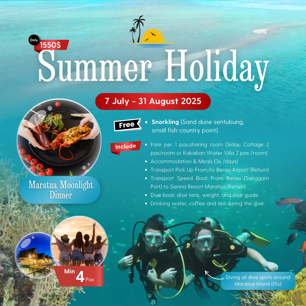 dive resort maratua island