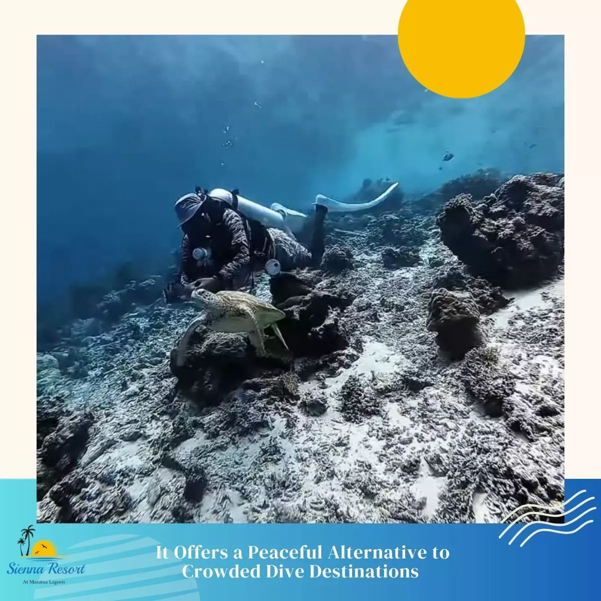 5. It Offers a Peaceful Alternative to Crowded Dive Destinations