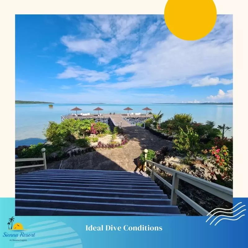 Warm Tropical Waters and Favorable Diving Conditions